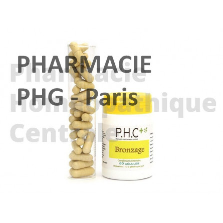 La formule Bronzage PHG contient des antioxydants et du bêta-carotène.