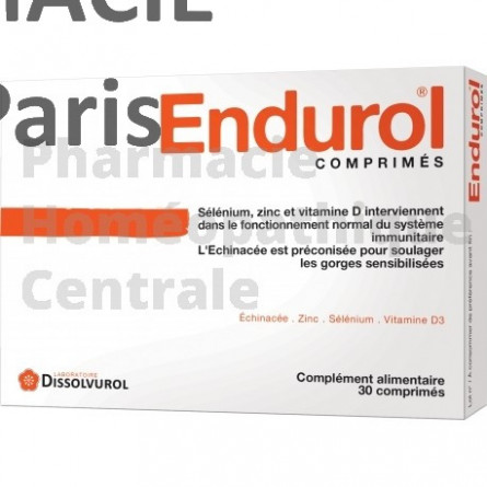 Endurol - DISSOLVUROL - Défenses naturelles - Boite de 30 comprimés