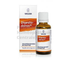 DIGESTODORON gouttes buvables - Homéopathie Weleda brûlures d'estomac, constipation, spasmes.