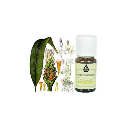 Huile essentielle de curcuma pour les douleurs articulaires et musculaires. Flacon de 10 mL