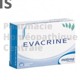 EVACRINE - MOTIMA - Drainage, Détox, élimination - Boîte de 45 comprimés