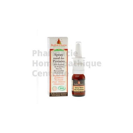 Spray nasal des Pyrénées à la Propolis Blanche - 15ml - Ballot-Flurin