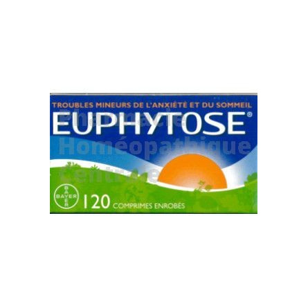 EUPHYTOSE -  Sommeil et anxiété - Boite de 120 comprimés