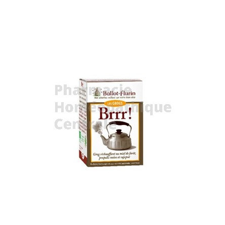 Grog Brrr ballot flurin au miel de foret, Pot de 125 g