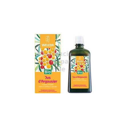 Jus d'Argousier BIO - WELEDA - Fatigue, convalescence - Flacon de 250 mL