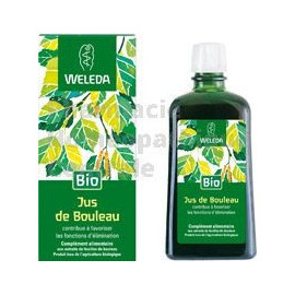 Jus de Bouleau bio - WELEDA - Elimination, détox - Flacon en verre de 250 mL