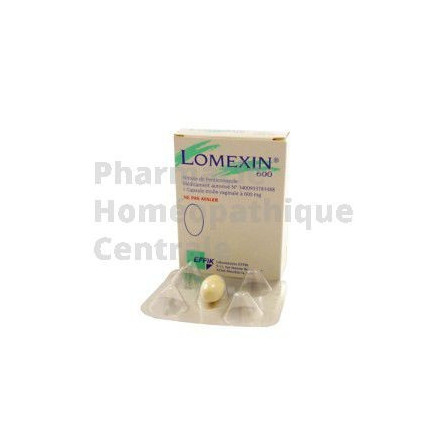 LOMEXIN 600 mg, capsule molle vaginale - boite d'une capsule