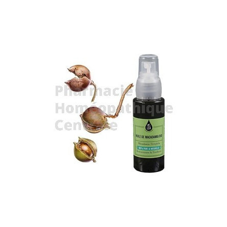 MACADAMIA - HUILE VEGETALE BIO  - Cicatrisant, nourrissant et tonique circulatoire.