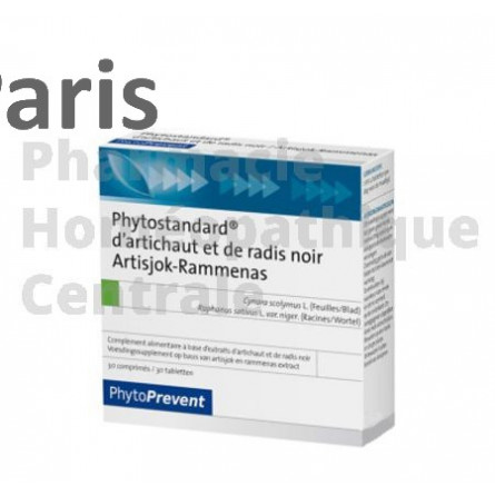 Phytostandard® Artichaut / Radis Noir Pileje favorise la digestion et la détoxication.