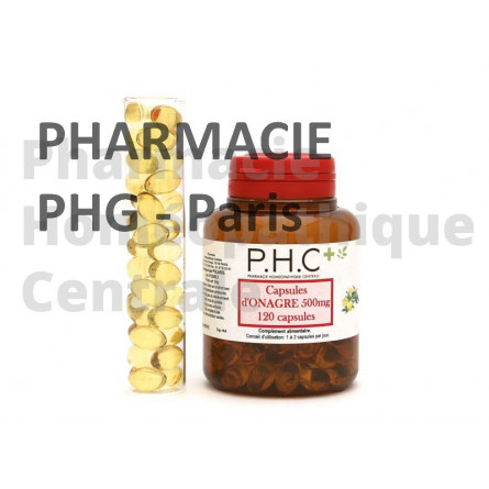Onagre (Huile d’Onagre) PHG 500 mg