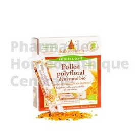 Pollen Polyfloral dynamisé bio en pelotes - Ballot Flurin - Pharmacie Homéopathique Générale