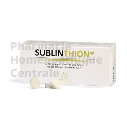 Sublinthion - glutathion des laboratoires le stum