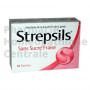 STREPSILS FRAISE SANS SUCRE - Mal de gorge - Boite de 24 pastilles à sucer