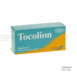 TOCOLION - Traitement des carences en vitamine E - Boîte de 30 capsules molles