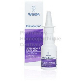 Rhinodoron®, spray nasal à l'aloé vera - Weleda - Hygiène et sécheresse nasale
