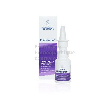 Rhinodoron®, spray nasal à l'aloé vera - Weleda - Hygiène et sécheresse nasale