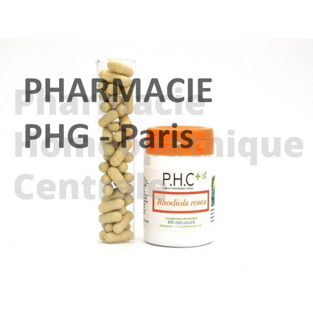 Rhodiola PHG Utile en cas de stress passager, tension nerveuse, angoisse, fatigue intellectuelle