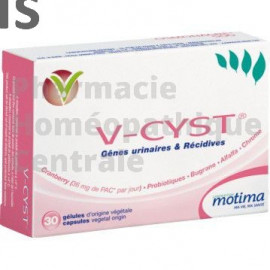 VCYST - MOTIMA - Infection urinaire, boîte de 30 gélules