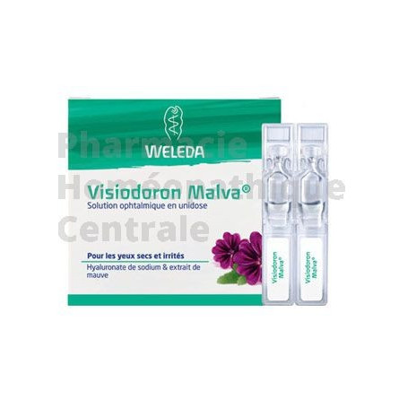 Visiodoron Malva® lutte contre la sécheresse occulaire - collyre WELEDA