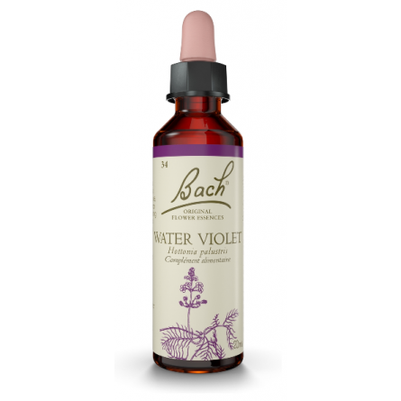 Fleurs de Bach Water Violet n°34 - isolement Rescue et Fleurs De Bach Original