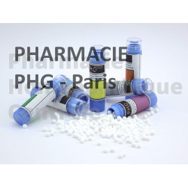 Kalium bromatum est utilisé en cas d'acné et de rosacée.  Pharmacie Homéopathique Générale Paris