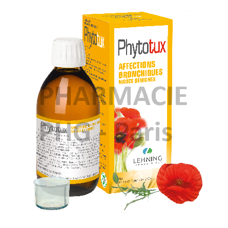 Phytotux - Affections bronchiques, laboratoires LEHNING 