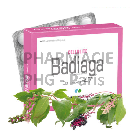 Badiaga Complexe 47 - Cellulite, circulation lymphatique - LEHNING