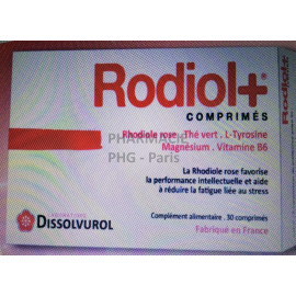 Rodiol+ -aide à réduire le stress et la fatigue - DISSOLVUROL