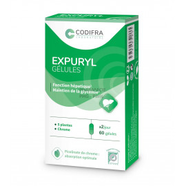 EXPURYL Gélules : cure détox, phytodraineur - CODIFRA