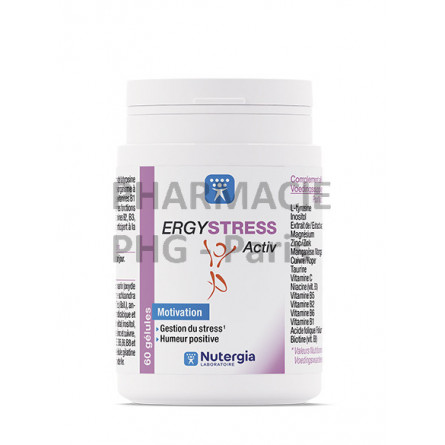 ERGYSTRESS Activ, Motivation, stress - NUTERGIA 