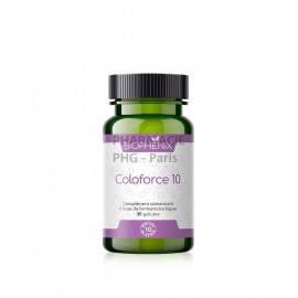 Coloforce 10 - BIOPHENIX - Flore intestinale, Pilulier de 30 gélules 