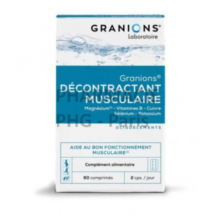 Décontractant musculaire - GRANIONS