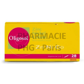 OLIGOSOL ZINC NICKEL COBALT - Régime amaigrissant. Laboratoire LABCATAL Boîte de 28 ampoules de 2 mL