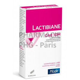 LACTIBIANE Cnd 10M, un allié contre les mycoses vaginales à répétition - Boîte de 30 gélules - Laboratoire PILEJE