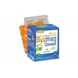 BYOMAG CONNECT - LEHNING - Mémoire et concentration Boîte de 60 gélules