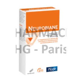 Neurobiane - PiLeje - Stress, sommeil, anxiété - Boîte de 60 gélules