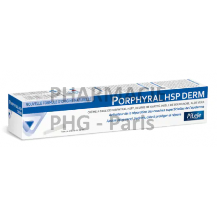 Porphyral HSP Derm - PiLeje - Peaux altérées, sèches, déshydratées Tube de 50 mL