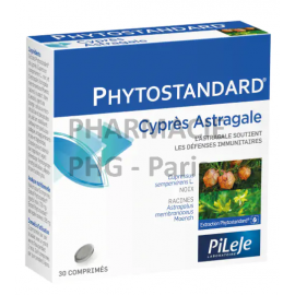 Phytostandard® - Cyprès / Astragale Boîte de 30 comprimés