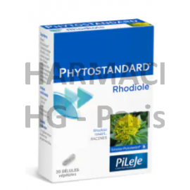 Phytostandard® - Rhodiole - Pileje - Boîte de 20 gélules