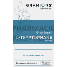 L-Tryptophane - GRANIONS -  Humeur, sommeil Boîte de 60 gélules végétales