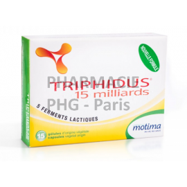 TRIPHIDUS - MOTIMA - Transit & Immunité, Boîte de 15 gélules