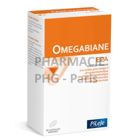 Omegabiane EPA - PILEJE - oméga 3 & système cardiovasculaire
