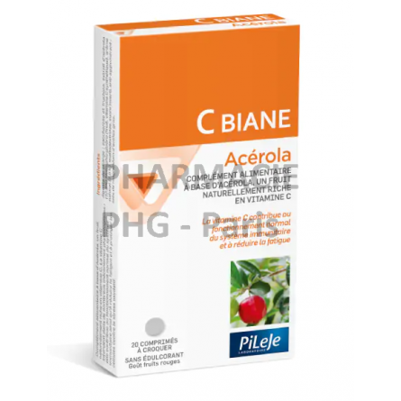 C Biane Acérola - PILEJE - Système immunitaire et fatigue