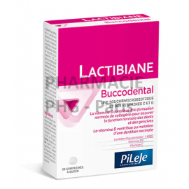 LACTIBIANE Buccodental pour l'équilibre buccodentaire Boîte 30 comprimés - Laboratoire PILEJE