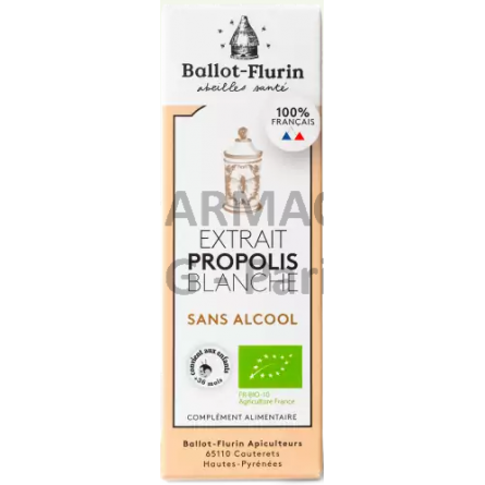 Extrait de Propolis Blanche sans alcool - Ballot-Flurin