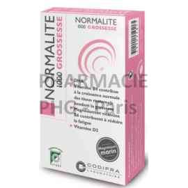 NORMALITE 1000 GROSSESSE - CODIFRA - Grossesse & Allaitement Etui de 30 capsules