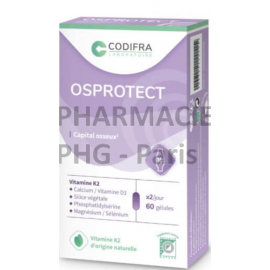 OSPROTECT - CODIFRA - Capital osseux - Etui de 60 gélules