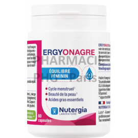 ERGYONAGRE - NUTERGIA - Equilibre féminin - 60 capsules