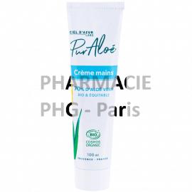 Pur Aloé - Crème mains - Aloe Vera 70% - Tube 100 mL