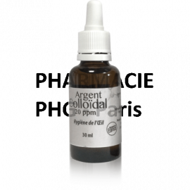 DR.THEISS - ARGENT COLLOÏDAL HYGIÈNE DE L'OEIL 20PPM - Flacon 30 mL